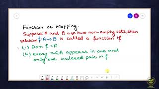 Math 10th | Chapter 05 | Lecture 19 | Binary relation & function or mapping | English Medium