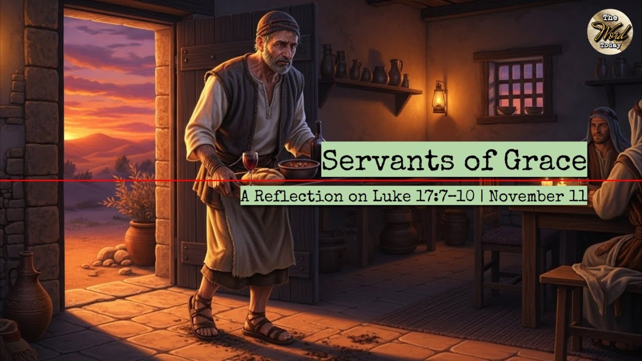 Servants of Grace – A Reflection on Luke 17:7–10 | November 11