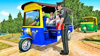 Offroad Tuk Tuk Driving 2019 - Rickshaw Auto Driver Simulator - Android GamePlay screenshot 4