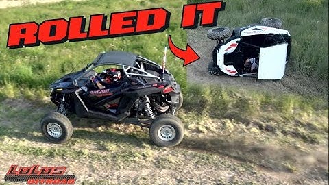 RZR 200 Gets Rolled - Pro R Rips Hard