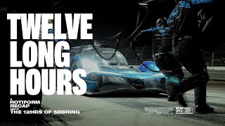 12 Hours of Sebring 2023 | Heart-Pounding Motorsports Recap by Rotiform – Don't Miss This One!