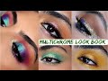 5 COLOURFUL MULTICHROME EYESHADOW LOOKS w/ Clionadh cosmetics, Terra Moons Cosmetics & PastelrosesUK