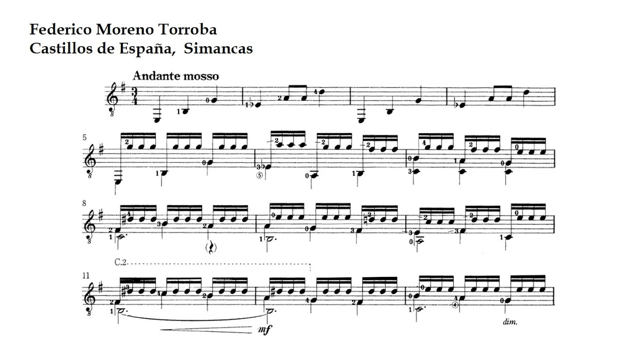 F. M. Torroba. Simancas