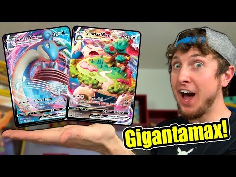 GIGANTAMAX POKEMON CARDS ANNOUNCED! New VMAX from Sword and Shield Set & Opening Packs - YouTube GIGANTAMAX POKEMON CARDS ANNOUNCED! New VMAX from Sword and Shield Set & Opening Packs - YouTube
