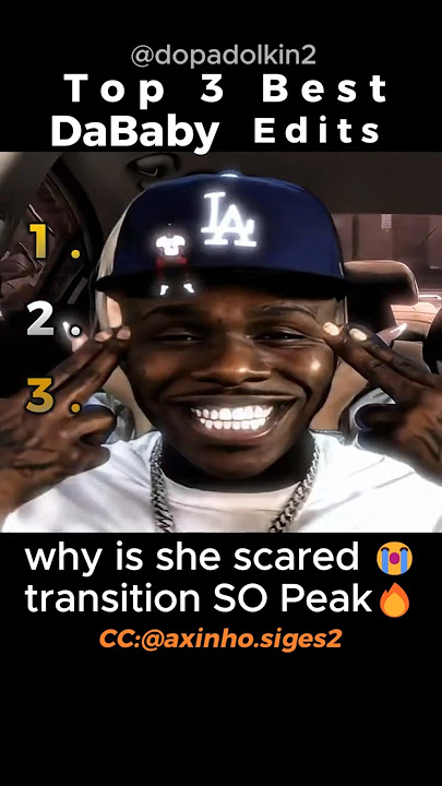 Ranking the Best DaBaby Edits