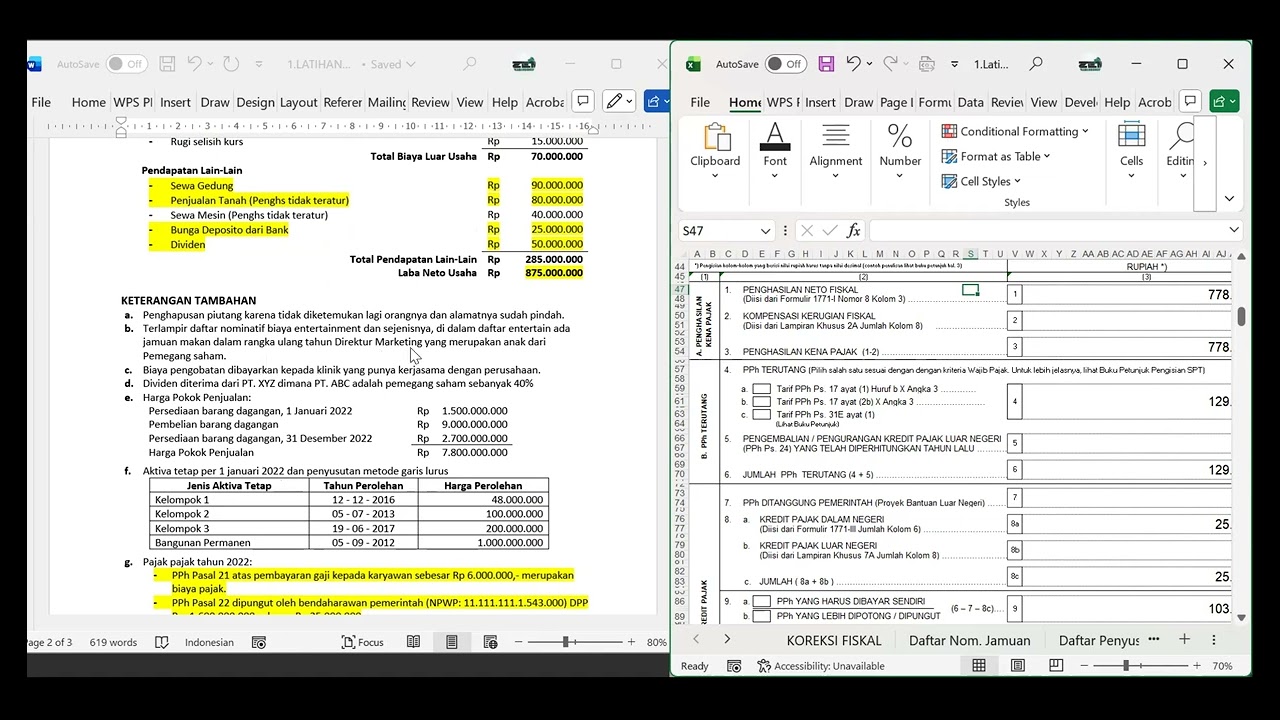 Brevet Pajak AB Materi PPh Badan - Sesi Siang