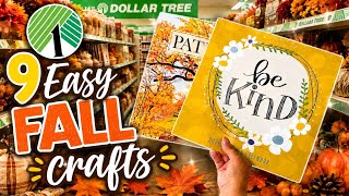 9 🍂 GORGEOUS Dollar Tree DIY Crafts Using Calendars. Fall Crafts 