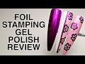 REVIEW: How To Use Foil Stamping Gel - Moyra UK