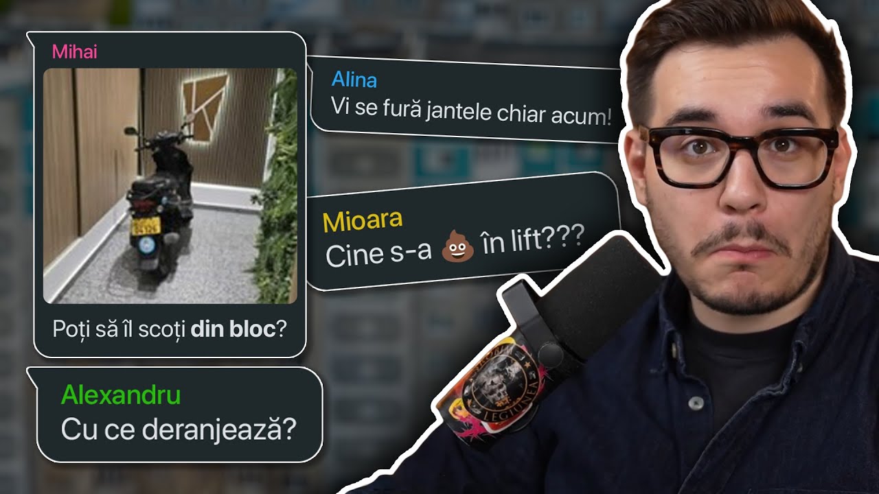 VECINI CARE VOR RĂZBOI PE GRUPUL DE WHATSAPP