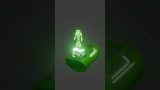 Created a 3D model Ultimatrix ben 10 Ultimate alien #blender #ben10art    #animation #ben10omnitrix