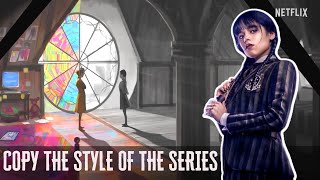 Get the Netflix Wednesday Look: Dark and Mysterious Decor Ideas - Gothic Interior Design