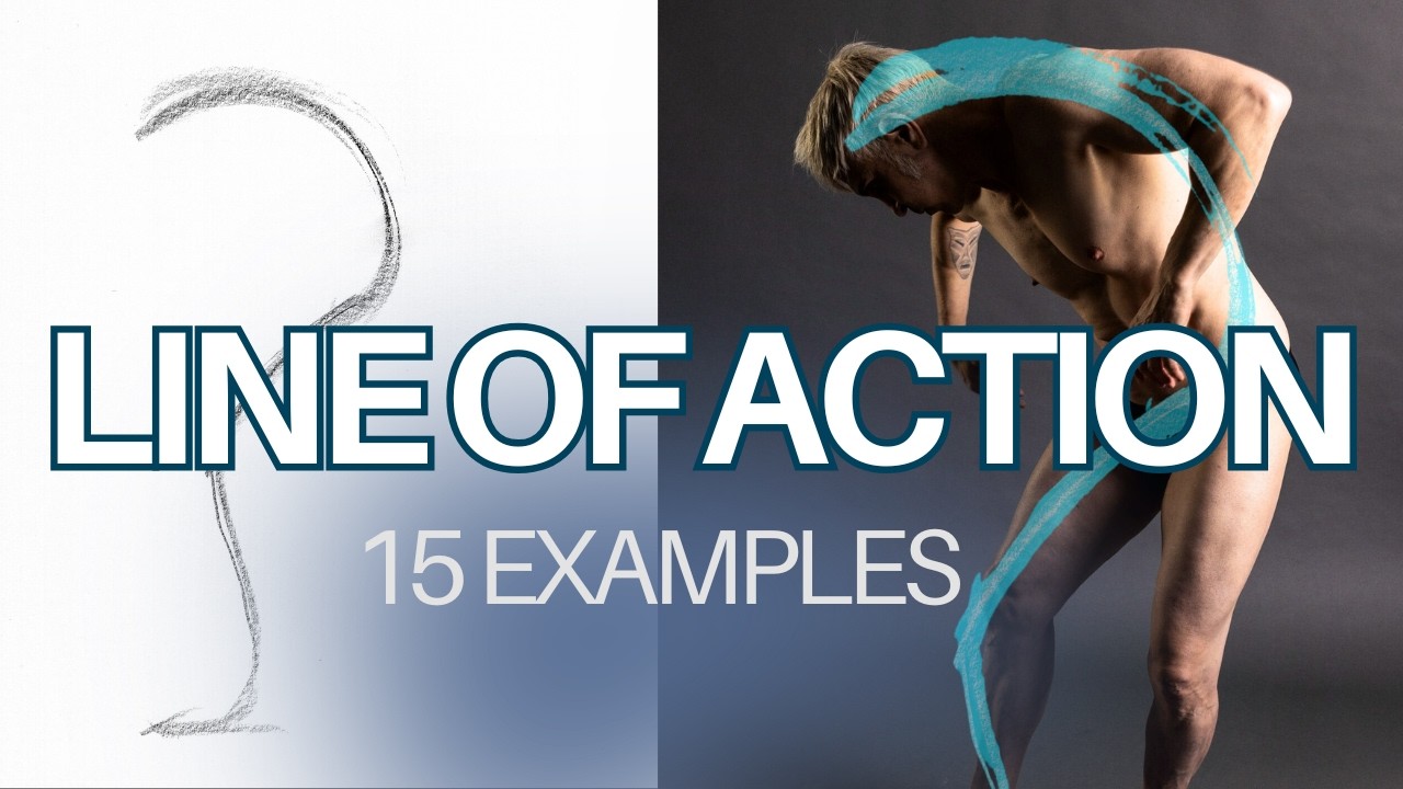 15 Line of Action Examples for Gesture Drawing - YouTube