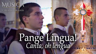 Video thumbnail of "Pange Lingua  - Canto Gregoriano | Música con los Heraldos"