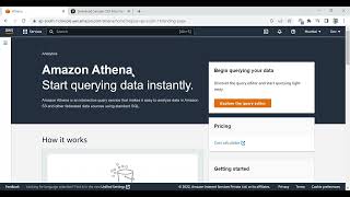 Querying  Data in S3 with Amazon Athena