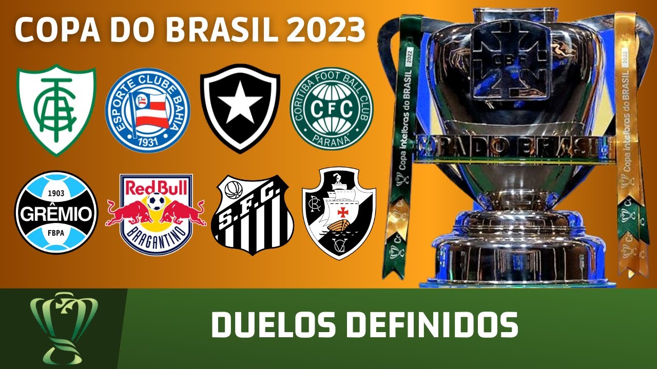 Definidos os 40 confrontos na 1ª fase da Copa do Brasil 2023, com