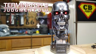 3D Printed Terminator T800 Endoskull  Part 4  Finished!