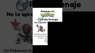 Ataques en Pokémon. Puño drenaje #pokemon #clips #memes