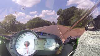 Top speed zx6r