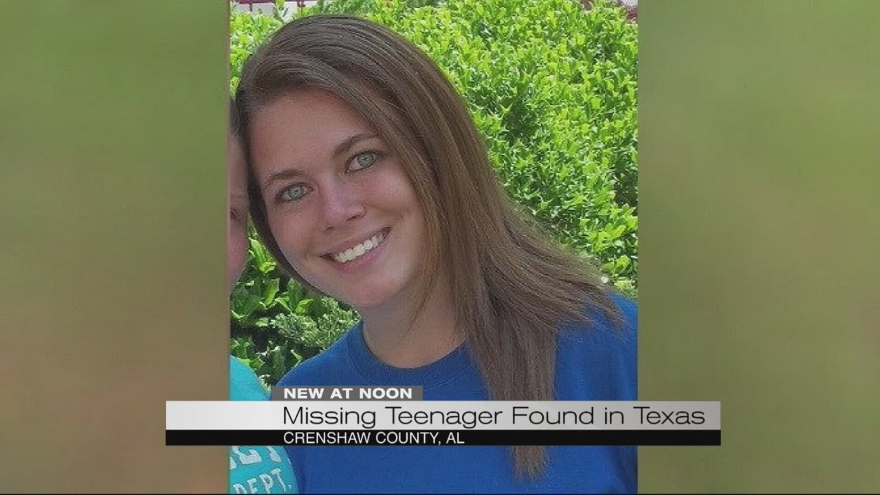 Missing teen found in Texas - YouTube