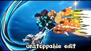 Tanjiro, Zenitsu And Inosuke Vs Daki Edit - Unstoppable Demon Slayer Season 2