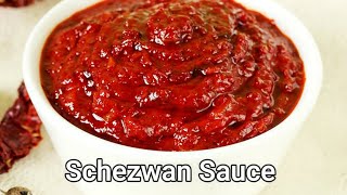 Schezwan Sauce | How to make schezwan at home | Easy to make Schezwan