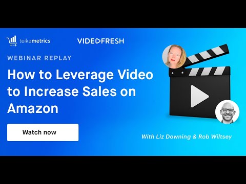 How to Leverage Video to Increase Sales on Amazon - YouTube