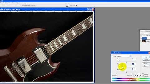 Photoshop Lesson: Hue/Saturation Adjustment Layer for Beginners