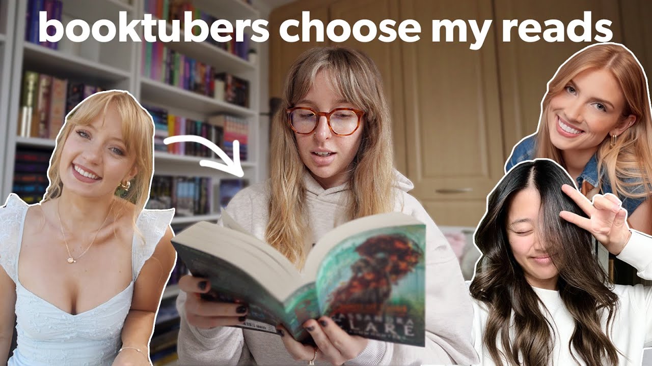 Booktubers choose my reads ⭐️ reading vlog (ep. 4)