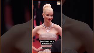 #AnyaTaylorJoy on the #Cannes2024 carpet. 🥹