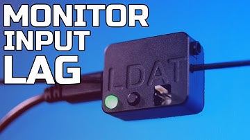 Monitor Input Lag - Testing with LDAT, Time Sleuth & 1000FPS Camera - TechteamGB