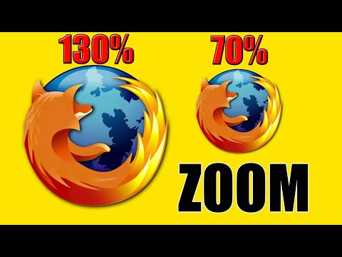 Vídeo: Como Aumentar O Zoom No Mozile