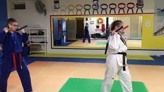 Double Nunchuck Form