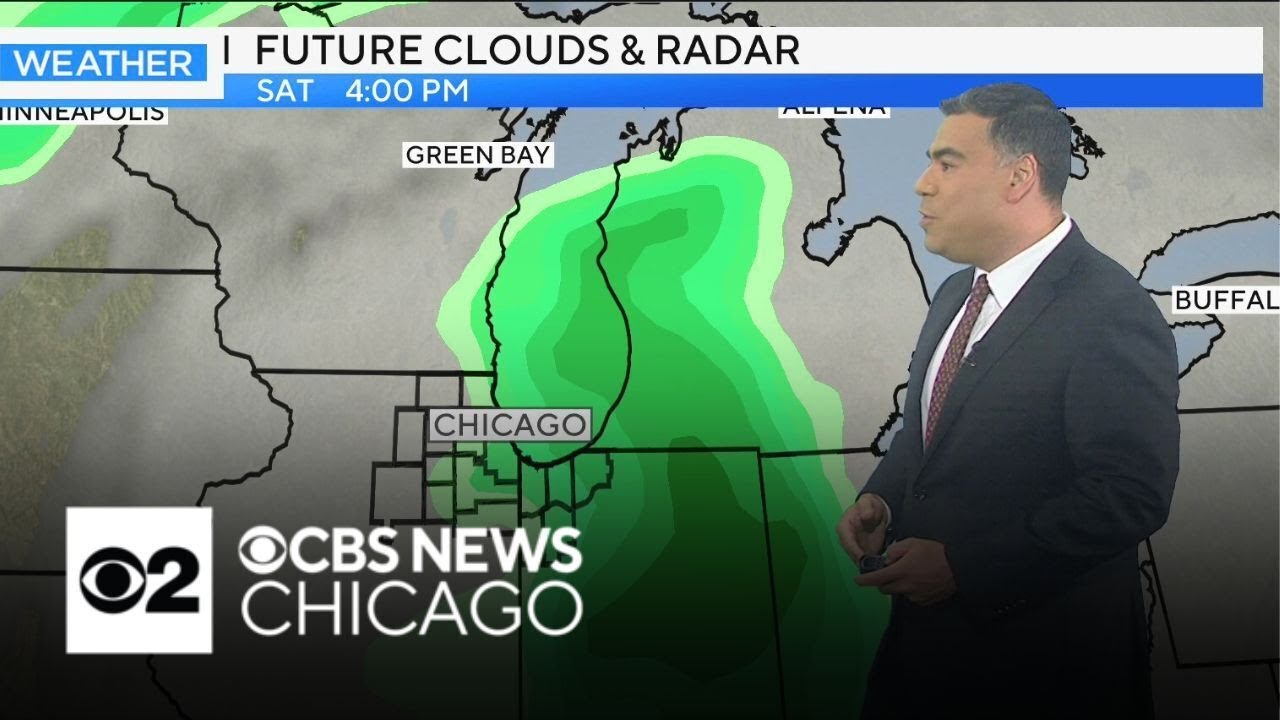 Rain returns for the weekend in Chicago area - YouTube