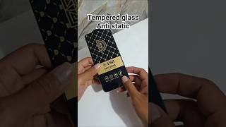 Tempered glass anti static #ausgadget #smartphone #tutorial #tg #tgantistatic