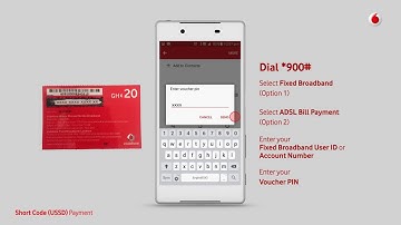Explainer video for Vodafone (paying for your fixed broadband using a short code)