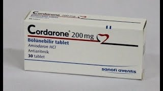 كوردارون حبوب لتنظيم ضربات القلب Cordarone Tablets