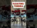 Have you ever seen a fully disassembled floating #Toyota #Tundra before?