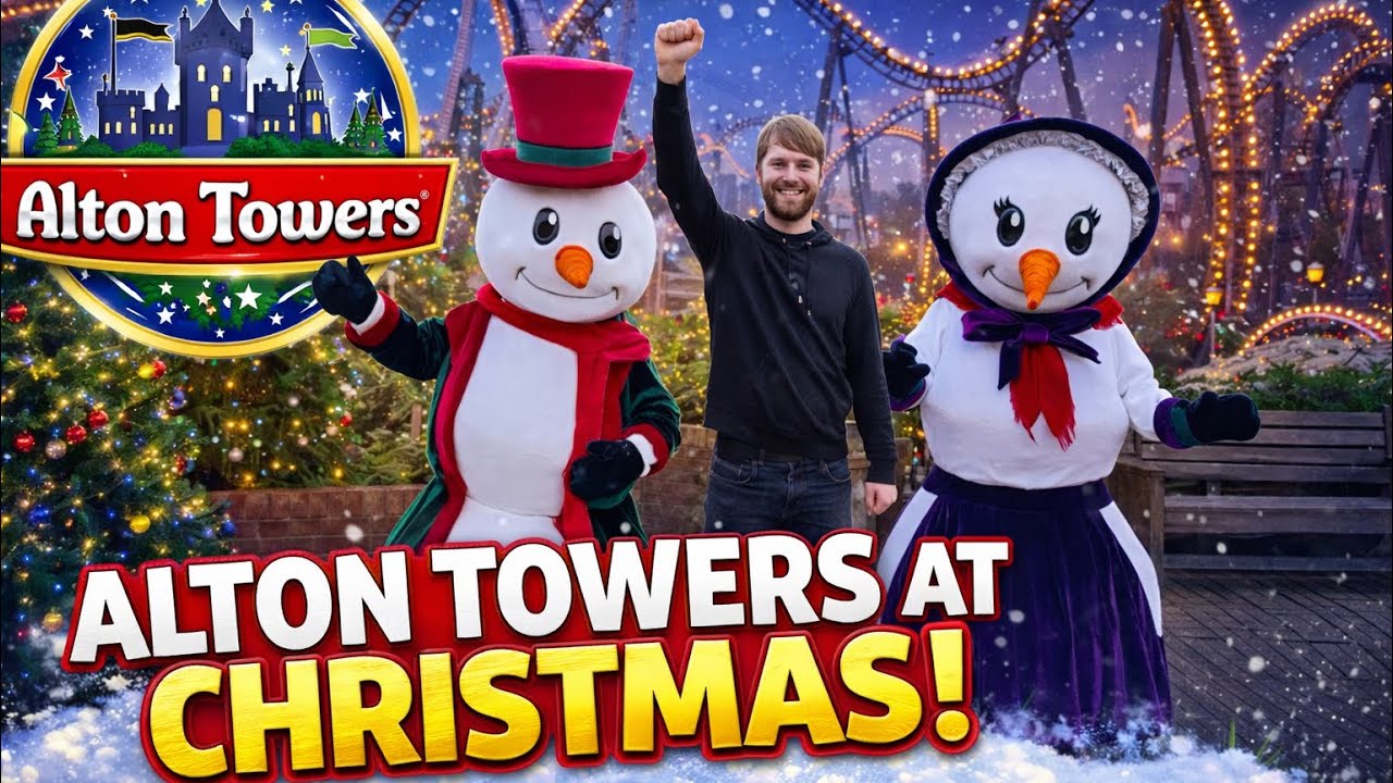 Alton Towers Christmas Event: Festive Magic or Festive Mess? 🎄🎢