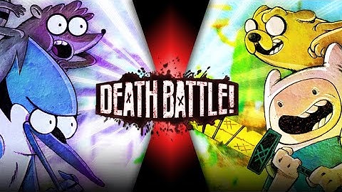 Finn and Jake vs Mordecai and Rigby (Adventure Time vs Regular Show) | Fanmade Death Battle Trailers