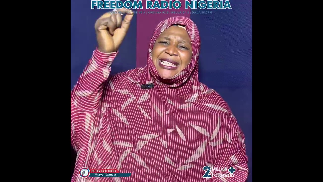 The Special Assistant to the Governor of Kano on Publicity, Hajj Aisha.