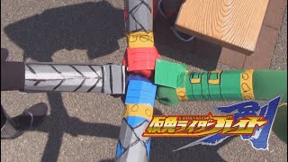 【完全再現】仮面ライダー剣 後期OP『ELEMENTS』パロディ Masked Rider Blade OP2 parody