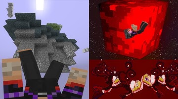 Falling Through 10 Dimensions Stacked (Moon ➛ The Void)