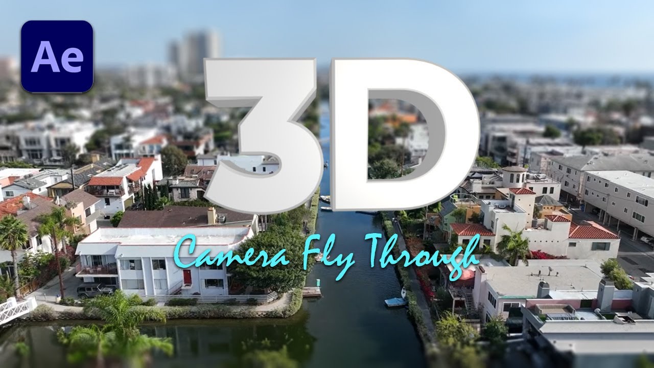 Camera Fly Through 3D Text Effect in Adobe After Effects [Hindi] - YouTube