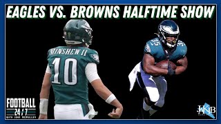 Eagles vs. Browns Halftime Show with John McMullen & Zander Krause | JAKIB Sports