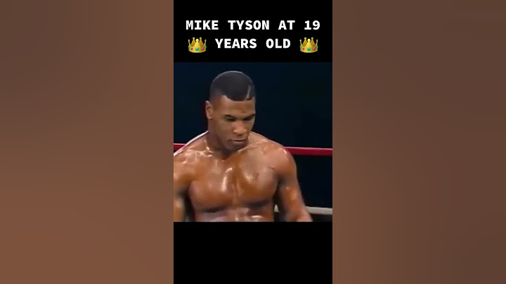 Young Mike Tyson was a Beast😱