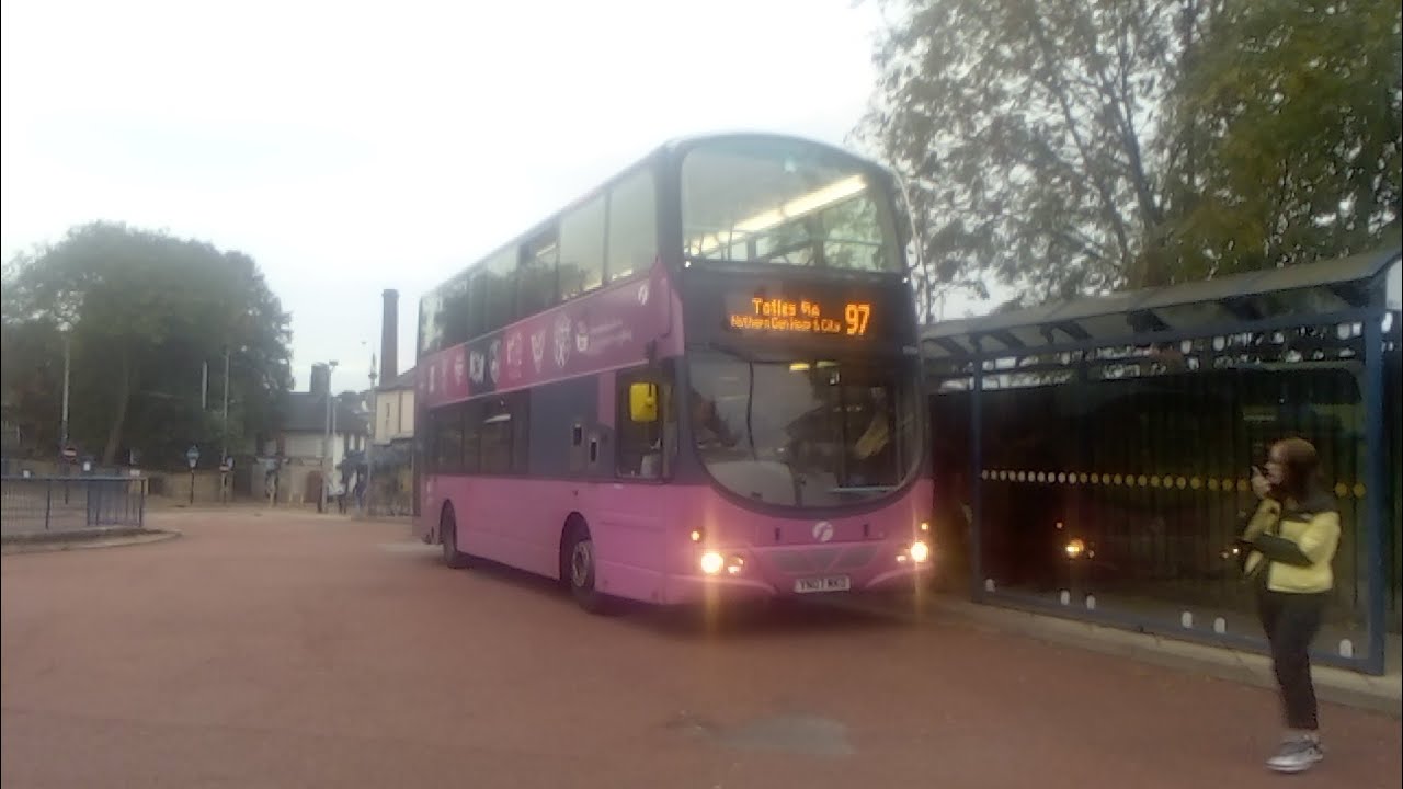 FIRST BUS SOUTH YORKSHIRE X FIRST BUS YORK VOLVO B9TL WRIGHT ECLIPSE GEMINI 1 37524 YouTube