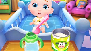 Baby Jojo Care | Help Mom Take Care Of Baby Jojo And Learn Good Habits | Babybus Game Video