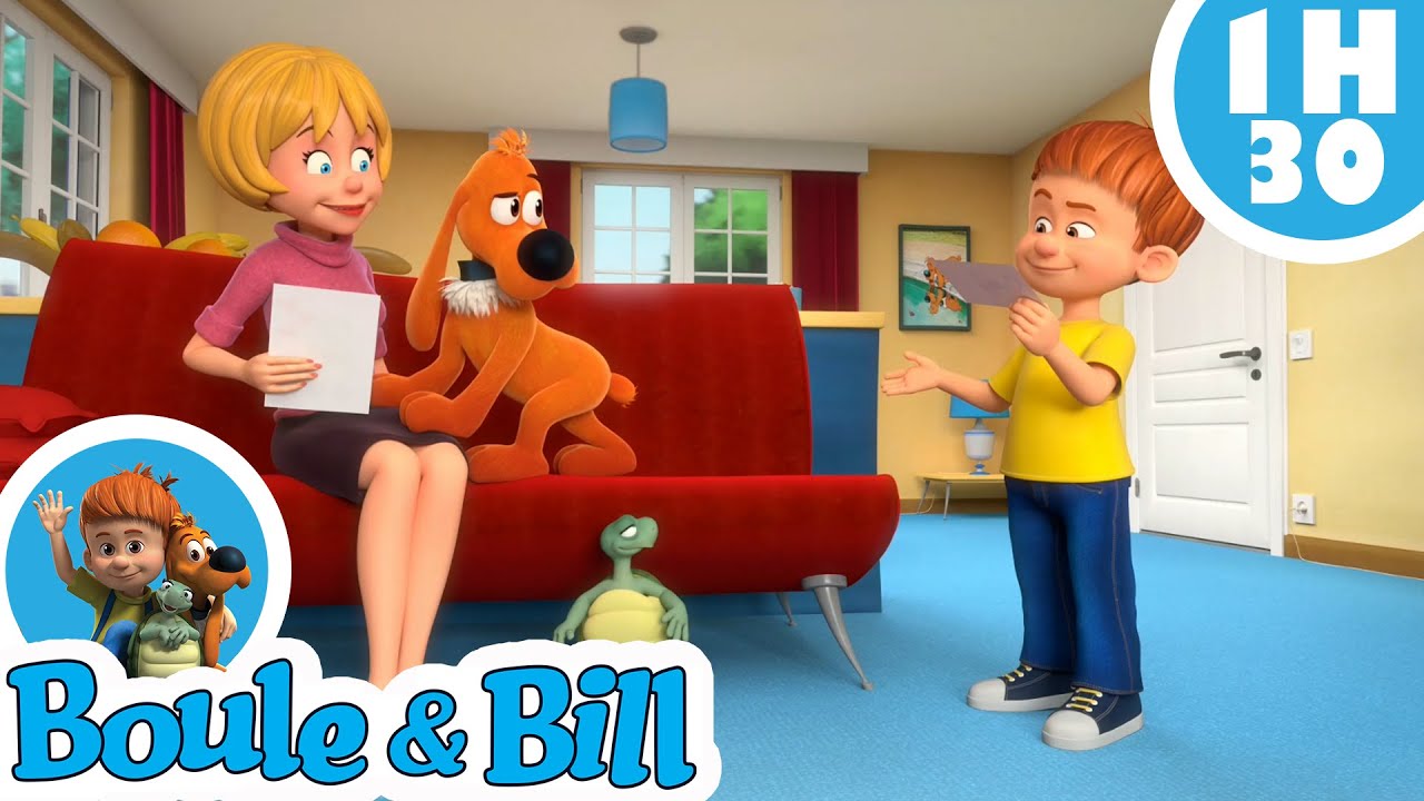 🥰 Boule souhaite une joyeuse fête à sa maman 👩- Nouvelle compilation Boule et Bill FR