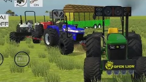 Jcb 3dx Machine Loading Soil In Mud Mini Mahindra Tractor | Jcb Video | Mini Tractor 🚜🚜