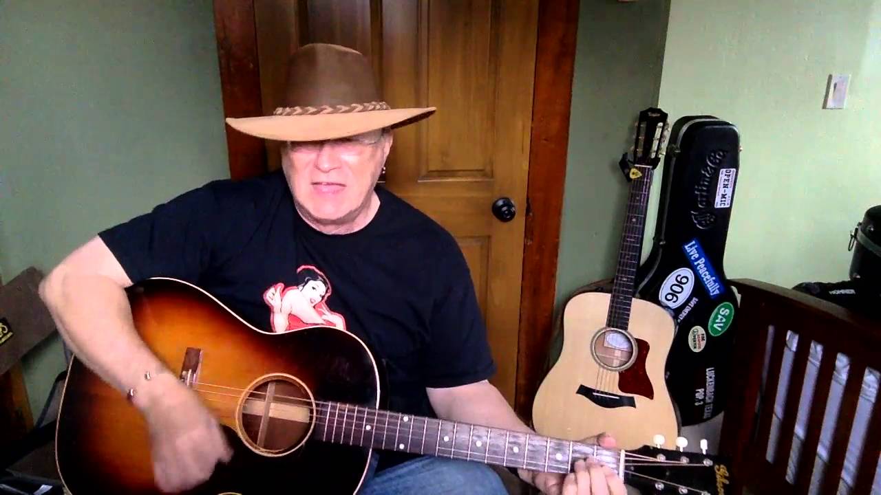 2014 -  Snake Farm -  Ray Wylie Hubbard vocal & acoustic guitar cover & chords
